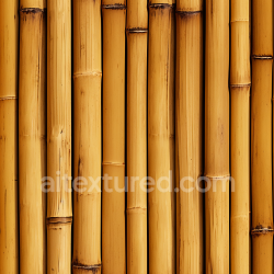 seamless Seamless 3D PBR Texture of Natural Bamboo Culms with Vertical Grain texture 8k free download PBR