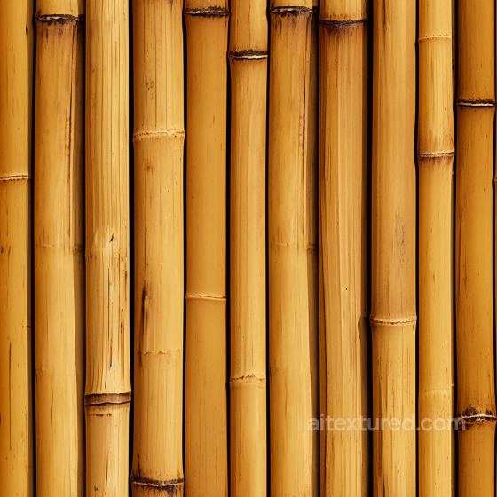 Natural Bamboo Culms Seamless Texture with Vertical Grain Bamboo texture preview