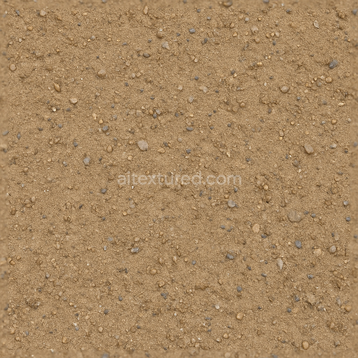 Seamless 3d texture pbr 8k coarse sand ground surface perfect for desert environments