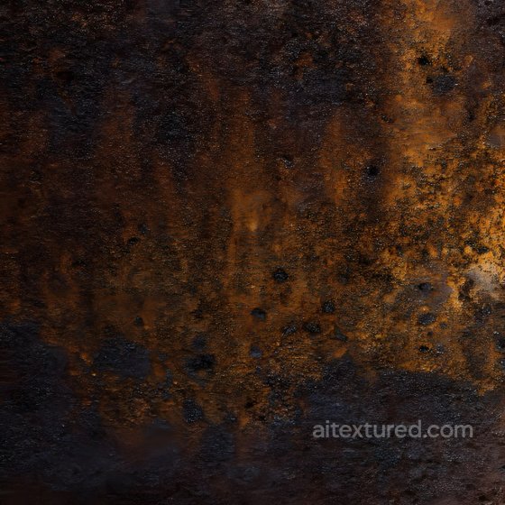 Rusty Metal Texture with Cracked and Pitted Surface Rust texture preview