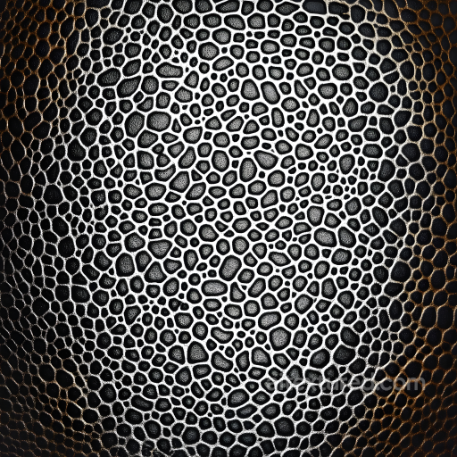Reptilian Skin PBR Texture Featuring Coarse Organic Scale Patterns seamless Skin PBR texture