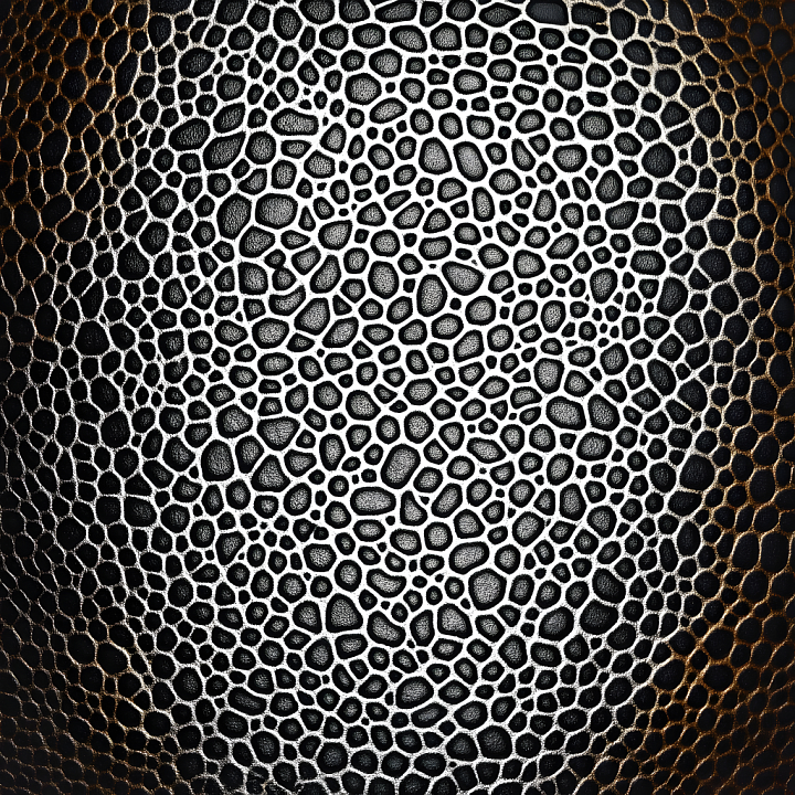 Reptilian Skin Featuring Coarse Organic Scale Patterns seamless PBR texture preview