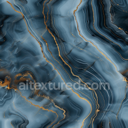 seamless Seamless 3D Blue Marble PBR Texture Featuring Elegant Gold Veining and Swirling Patterns texture 8k free download PBR