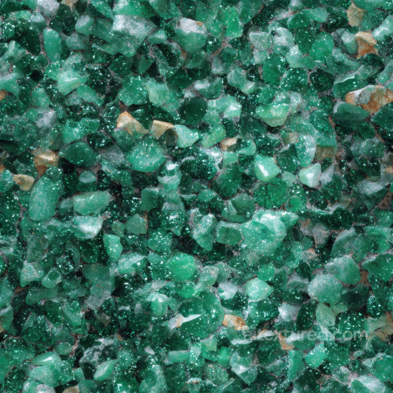Emerald Stone PBR Texture Featuring Rough, Faceted Crystal Clusters Stone texture preview