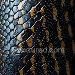 seamless Seamless 3D PBR Reptile Skin Texture Featuring Glossy Scaled Surface and Natural Pattern Variation texture 8k free download PBR