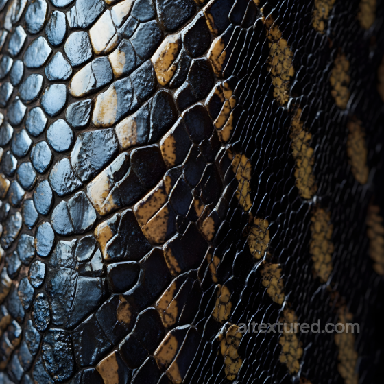 Reptile Skin Texture Featuring Glossy Scaled Surface and Natural Pattern Variation Skin texture preview