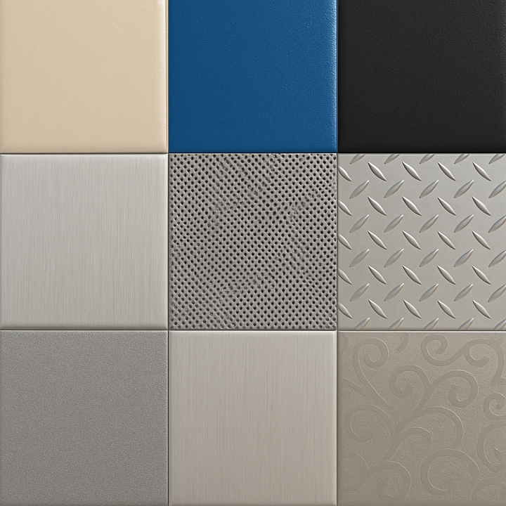 Baked Enamel Surface With Lacquer Finish And Powder Coated Look seamless PBR texture preview