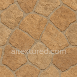 seamless Seamless 3d texture pbr 8k rough stone mosaic with abstract fragments and earth tones texture 8k free download PBR
