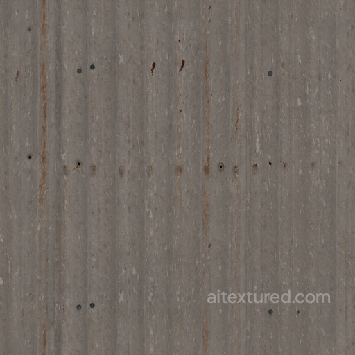 Asbestos Sheet - Sheet Asbestos Corrugated Dirty Fireresistant seamless Wallpaper PBR texture