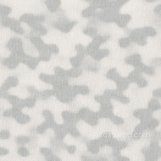 Winter White Snow Camo Soft Edges Fabric seamless Color Camouflage PBR texture