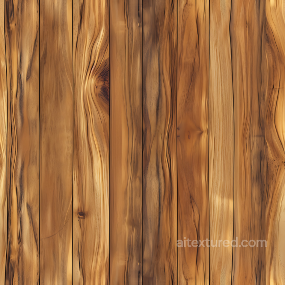Pine Wood Floor PBR Texture with Natural Knots and Grain Wood texture preview