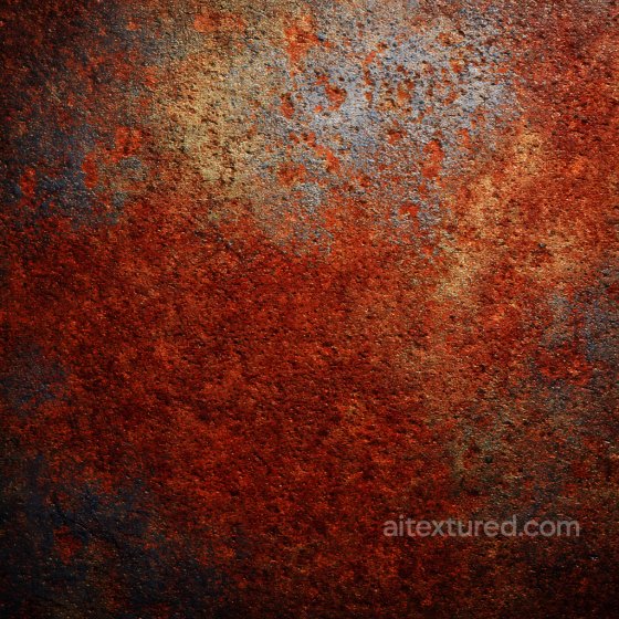 Rusted Metal PBR Texture Featuring Rough Corrosion and Pitted Holes Rust texture preview
