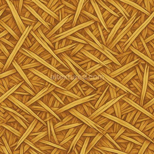 Stylized Straw Seamless Texture