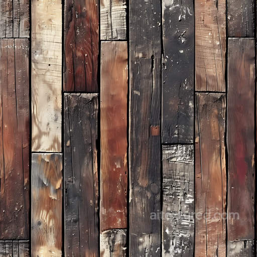 Aged, Burnt, and Weathered Wood Planks Seamless Texture seamless Wood PBR texture