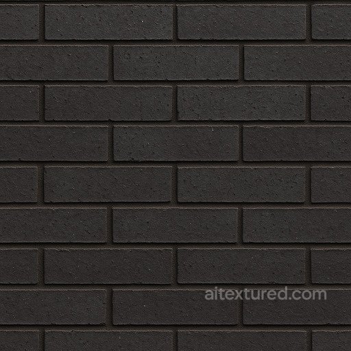 Dark Engineering Bricks Tight Joints seamless Brick PBR texture