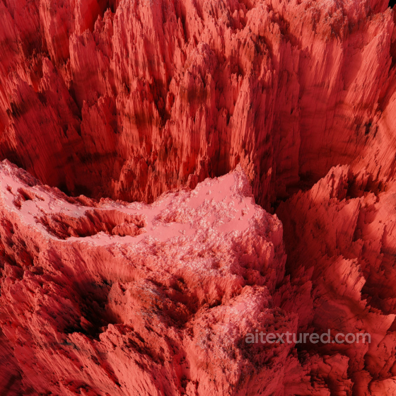 High Detail Red Stone PBR Texture with Rugged Erosion Features Stone texture preview