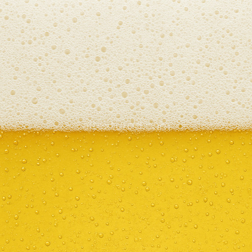 Light Beer Foam Seamless Texture