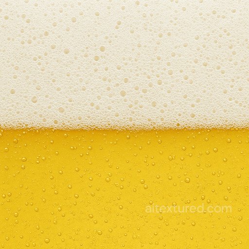 Light Beer Foam Seamless Texture seamless Foam PBR texture