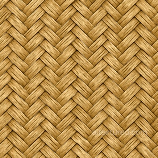 Patterned Straw Seamless Texture seamless Hay-straw PBR texture