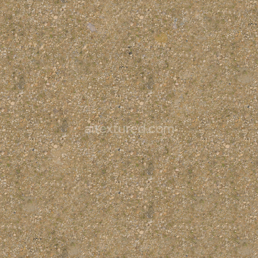 Ground Seamless Pbr Texture Dirt Earth Gravel Natural Rough Tileable