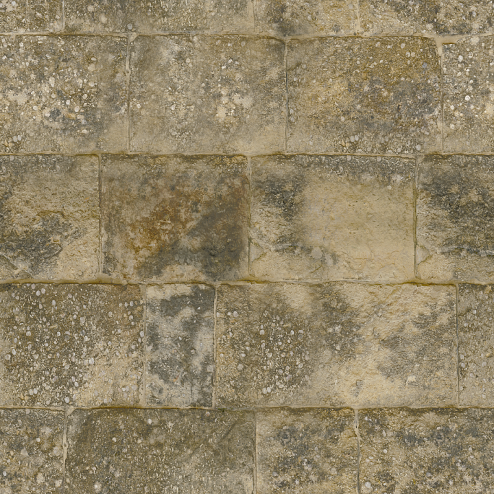 Uneven Old Large - Stones Rough Uneven Old Large Floor Brick seamless PBR texture preview