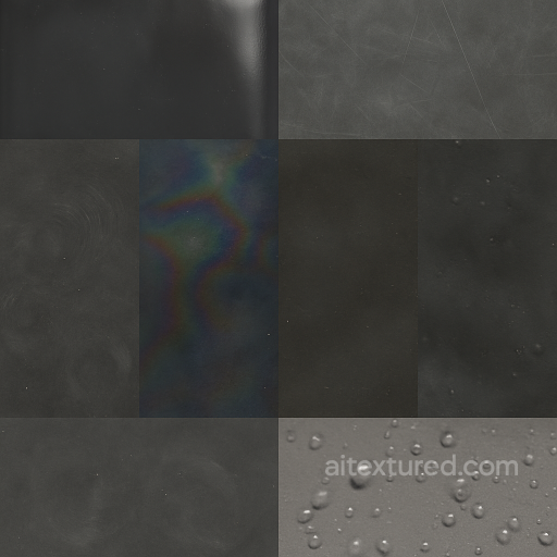 Glossy Plastic Surface With Smooth Reflective Finish Surfaces, smooth, rough texture preview