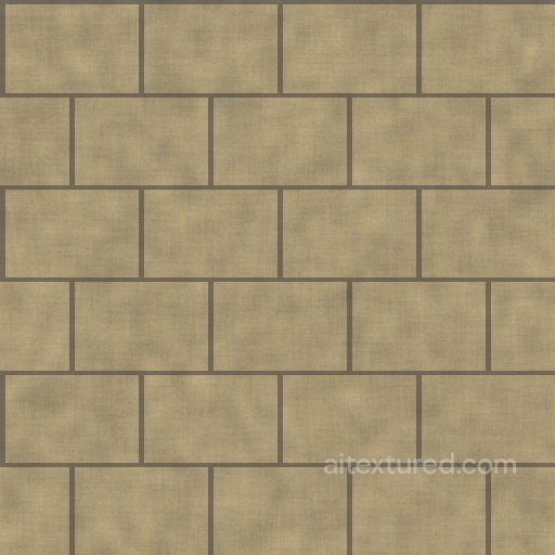Procedural Warm Limestone Blocks PBR Texture seamless Stone PBR texture