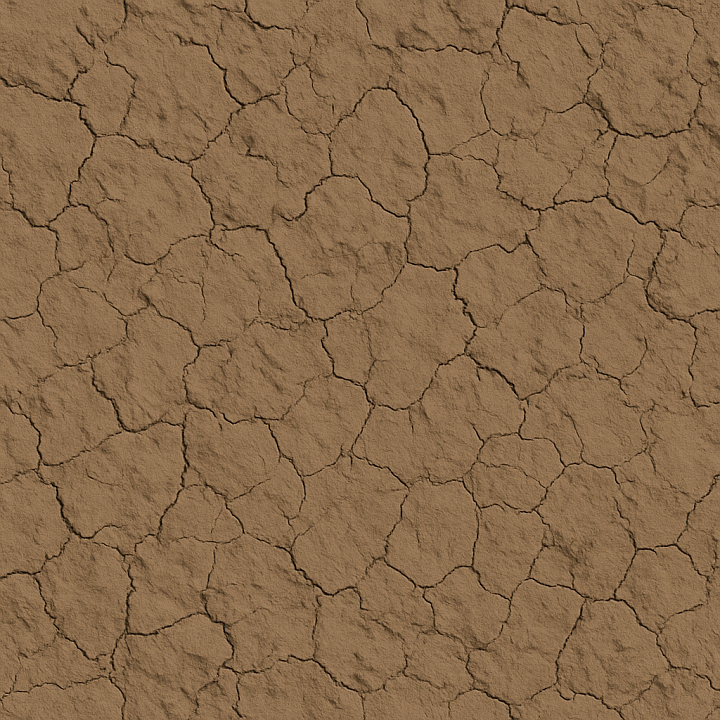 Matte Clay Soil seamless PBR texture preview