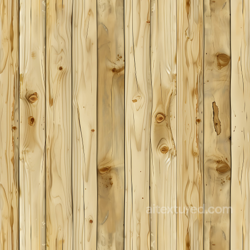 Natural Pine Wood Planks Seamless Texture with Knots and Grain seamless Wood PBR texture