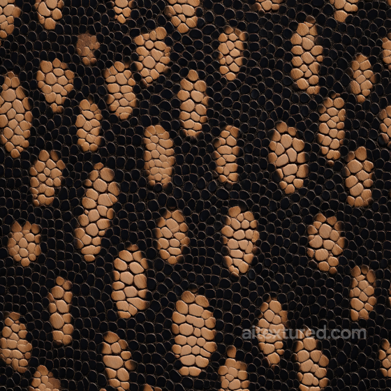 Textured Brown Reptilian Skin With Detailed Scales Skin texture preview