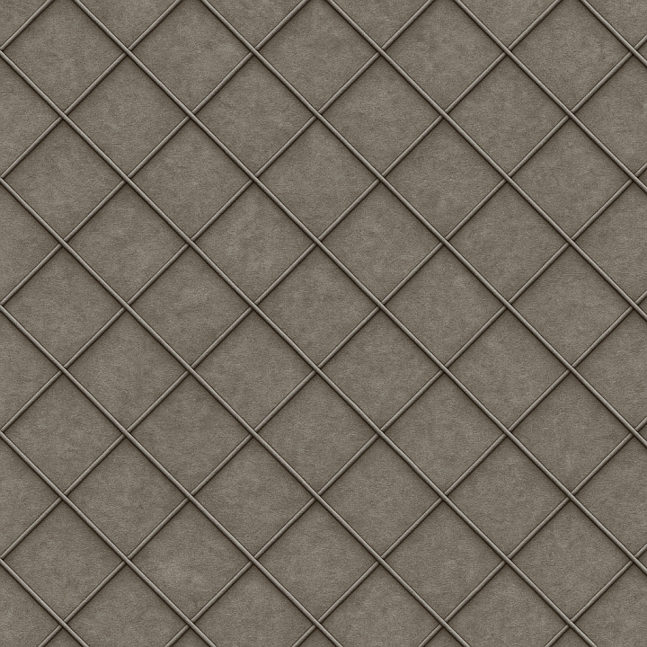 Diamond Lattice Thin Lines seamless PBR texture preview
