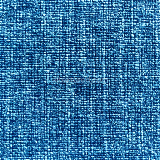 Seamless 3D Cracked Denim Fabric PBR Texture with Detailed Blue Weave Pattern