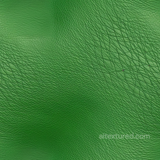 Pebbled Green Leather PBR Texture with Fine Grain and Natural Wrinkles Leather texture preview