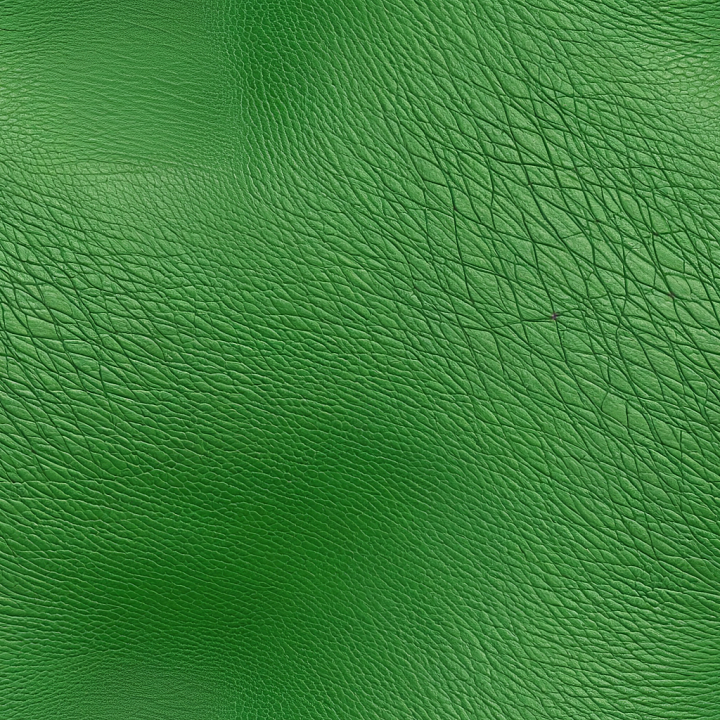 Pebbled Green Leather with Fine Grain and Natural Wrinkles seamless PBR texture preview