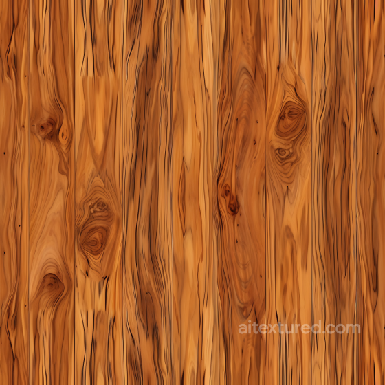 Rustic Knotted Wood Planks Seamless Texture with Rich Grain Wood texture preview