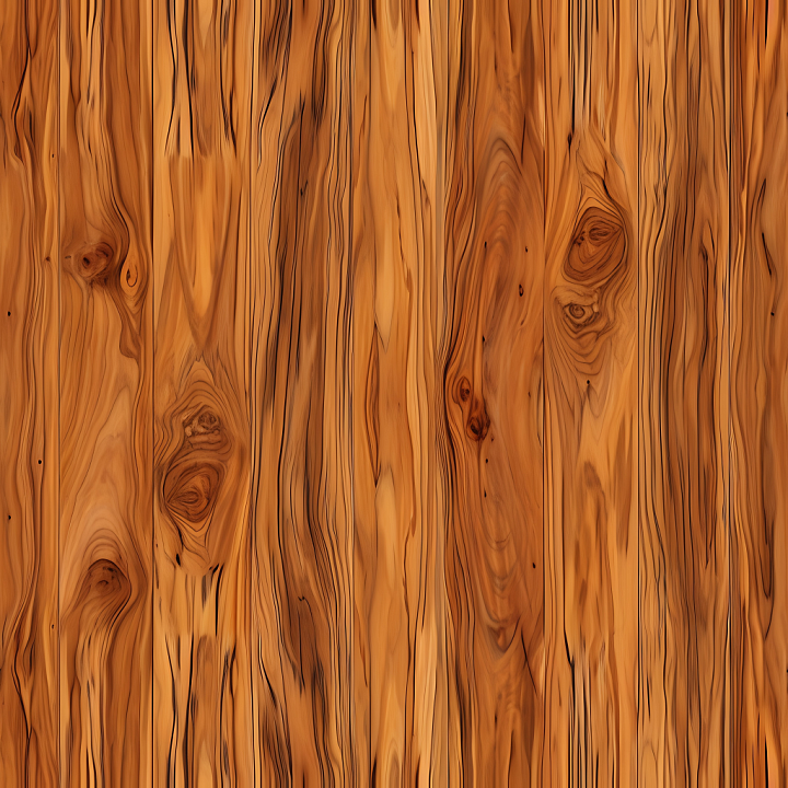 Rustic Knotted Wood Planks with Rich Grain seamless PBR texture preview