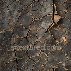 seamless Seamless 3D PBR Cracked and Distressed Dark Brown Leather Texture texture 8k free download PBR