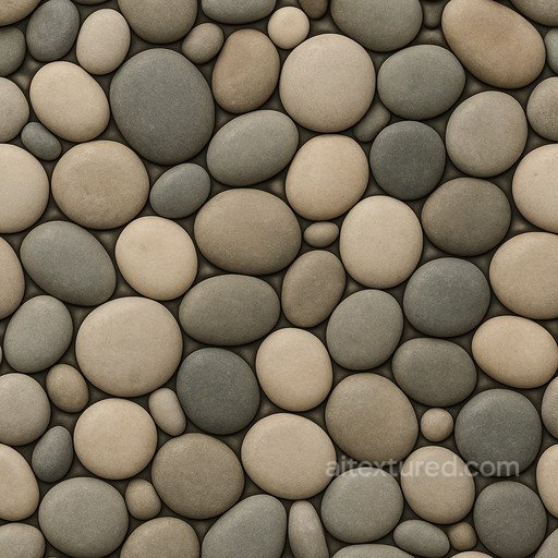 Smooth Pebble Seamless Texture seamless Rock PBR texture