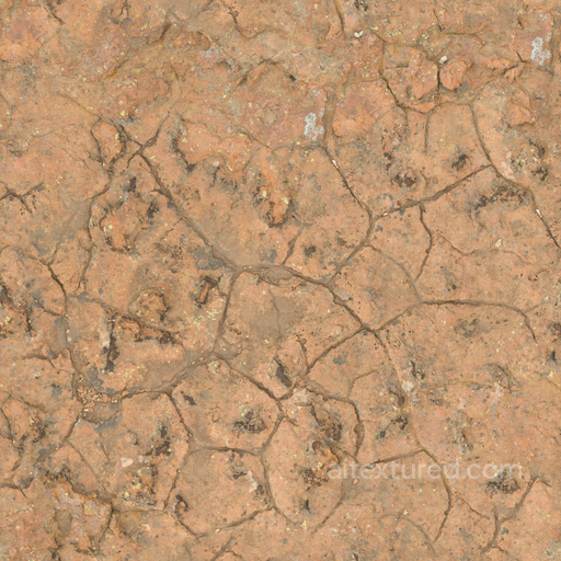 Rock Orange Cliff seamless Rock PBR texture