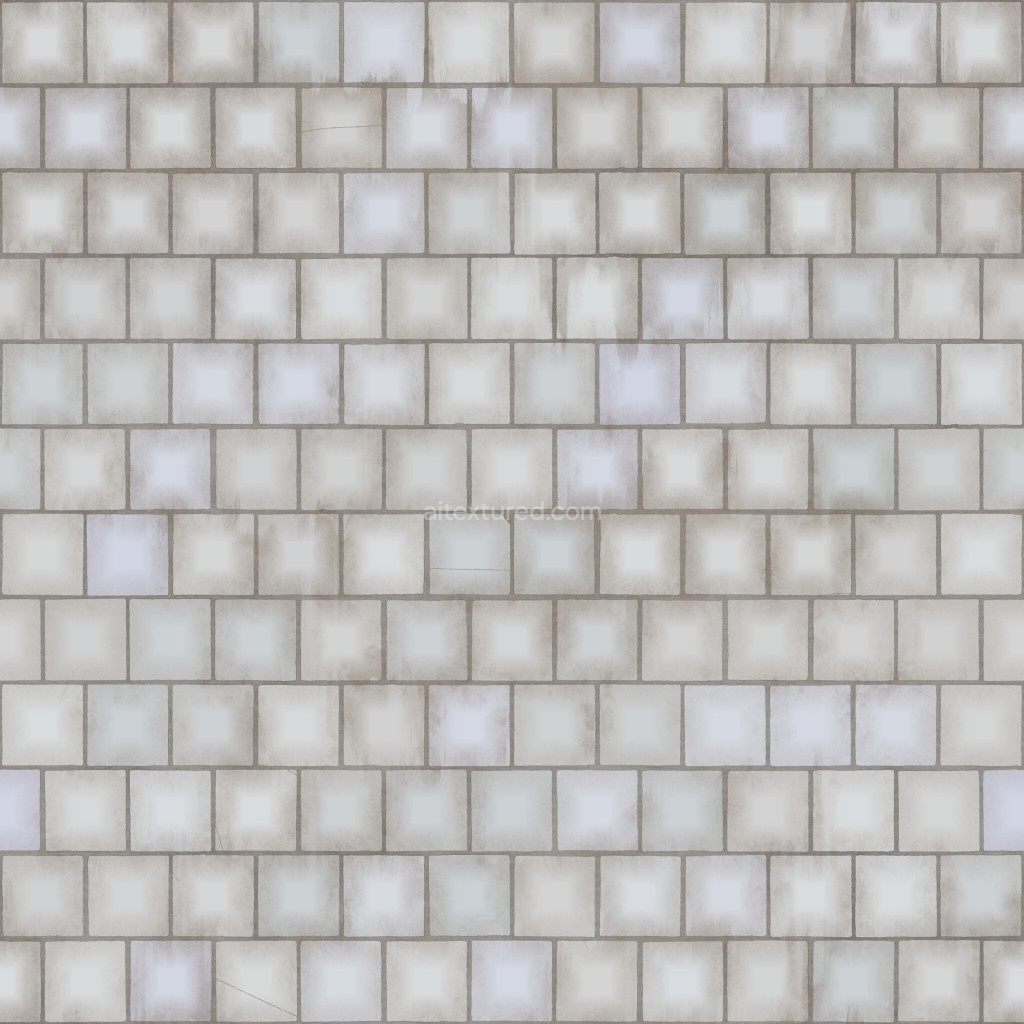 Seamless PBR tile texture for 3D rendering