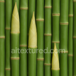 seamless Seamless 3d texture pbr 8k bamboo shoot tip with bamboo green fresh and bamboo slender stalk natural bamboo texture texture 8k free download PBR