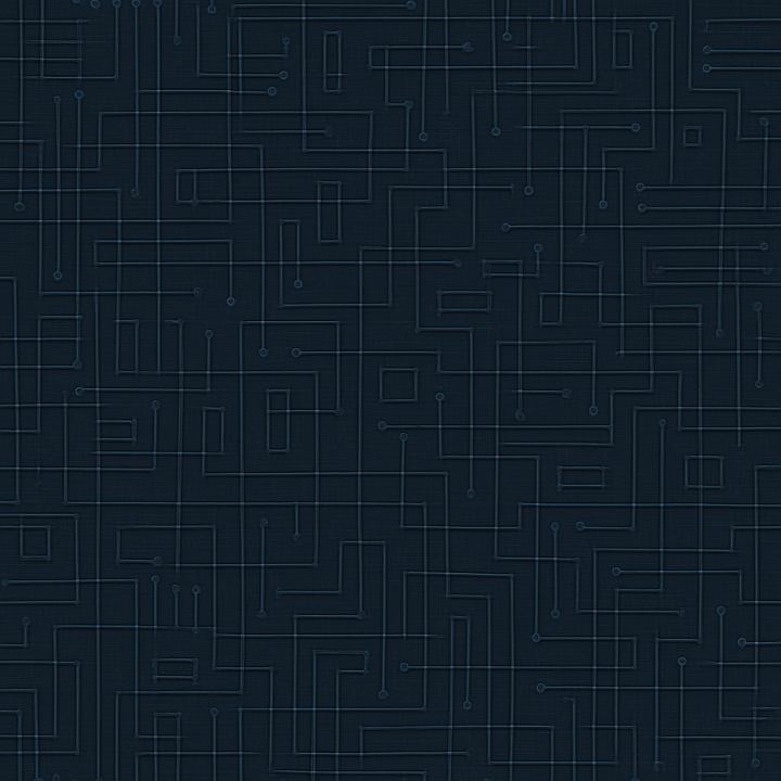 Detailed Techno Grid seamless PBR texture preview