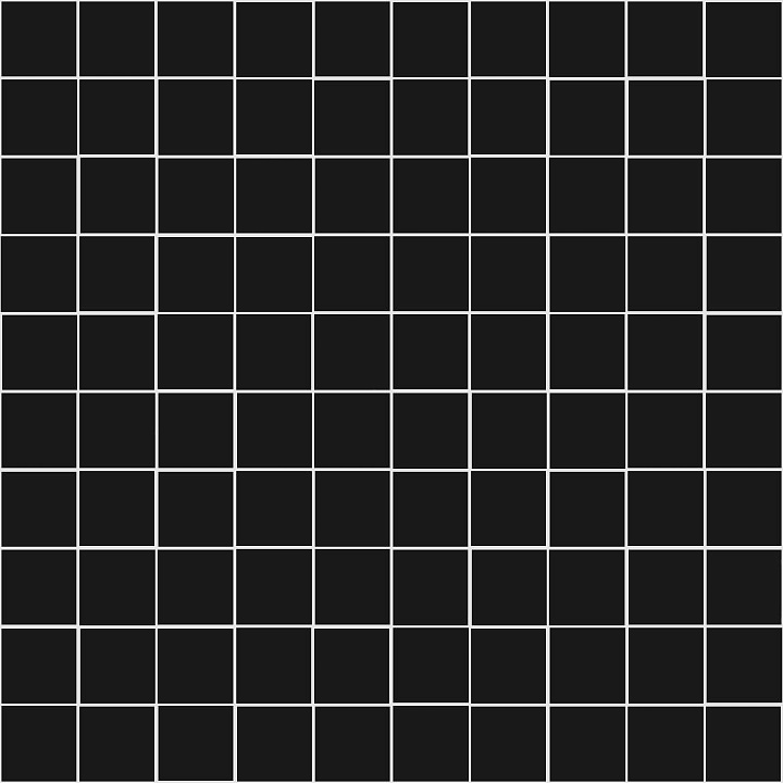 Square Black Ceramic Tiles seamless PBR texture preview
