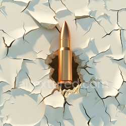 seamless Seamless 3D Cracked Plaster & Hole PBR Texture in Light Cream texture 8k free download PBR