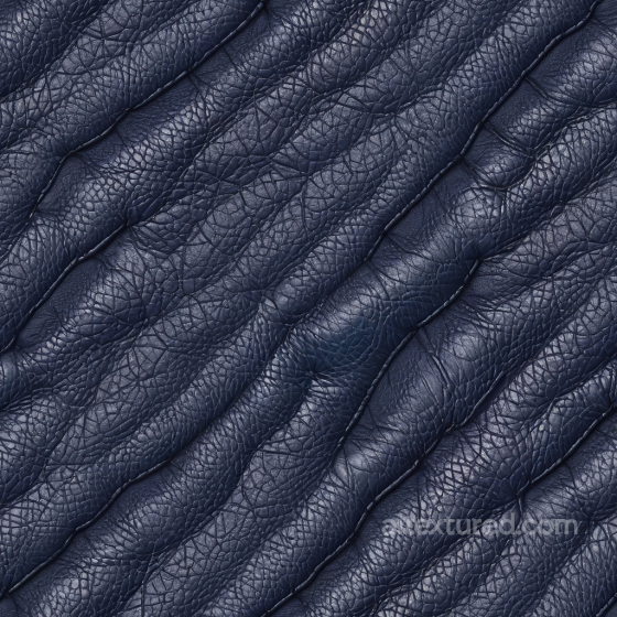 Navy Blue Wrinkled Leather Texture with Deep Grain and Soft Shine Leather texture preview