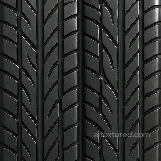 Polished Tire Tread Rubber Seamless Texture seamless Rubber PBR texture