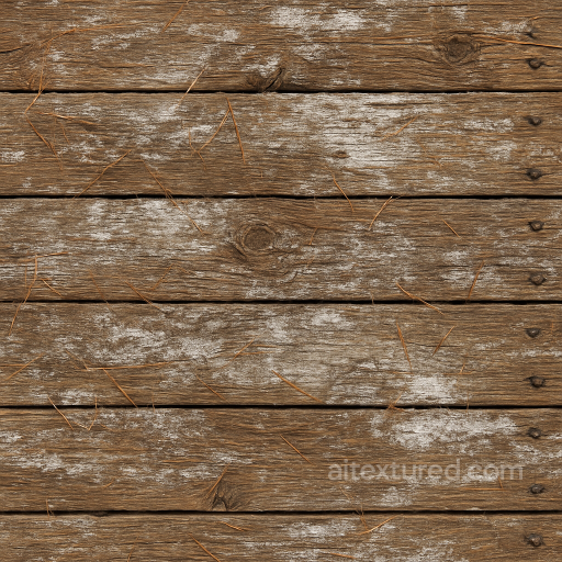 Rustic Wood Grain With Snow Dusting seamless Merry christmas PBR texture