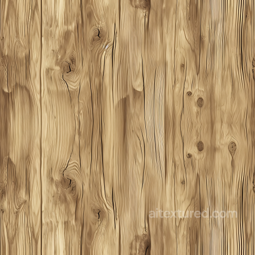 Light Pine Wood Planks Seamless Texture with Natural Grain and Knots seamless Wood PBR texture