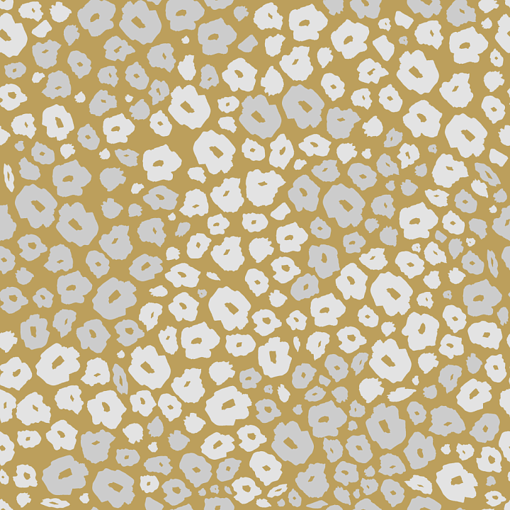Beige Leopard Print with Light Gray Spots seamless PBR texture preview