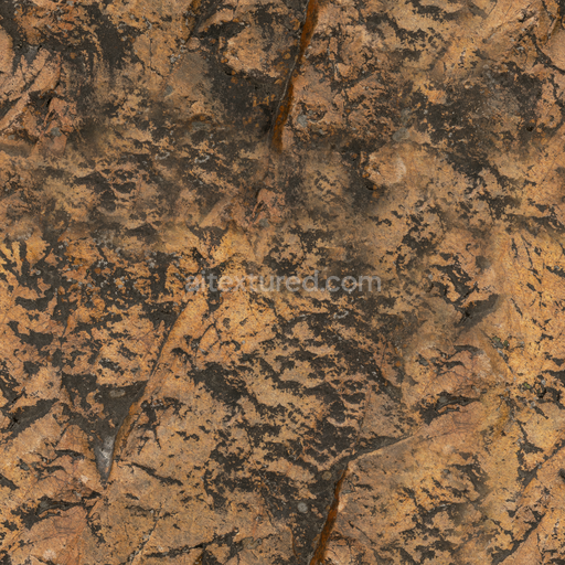 Rock Rock — Rock Striated Geological Solid Rock — PBR seamless 3D texture
